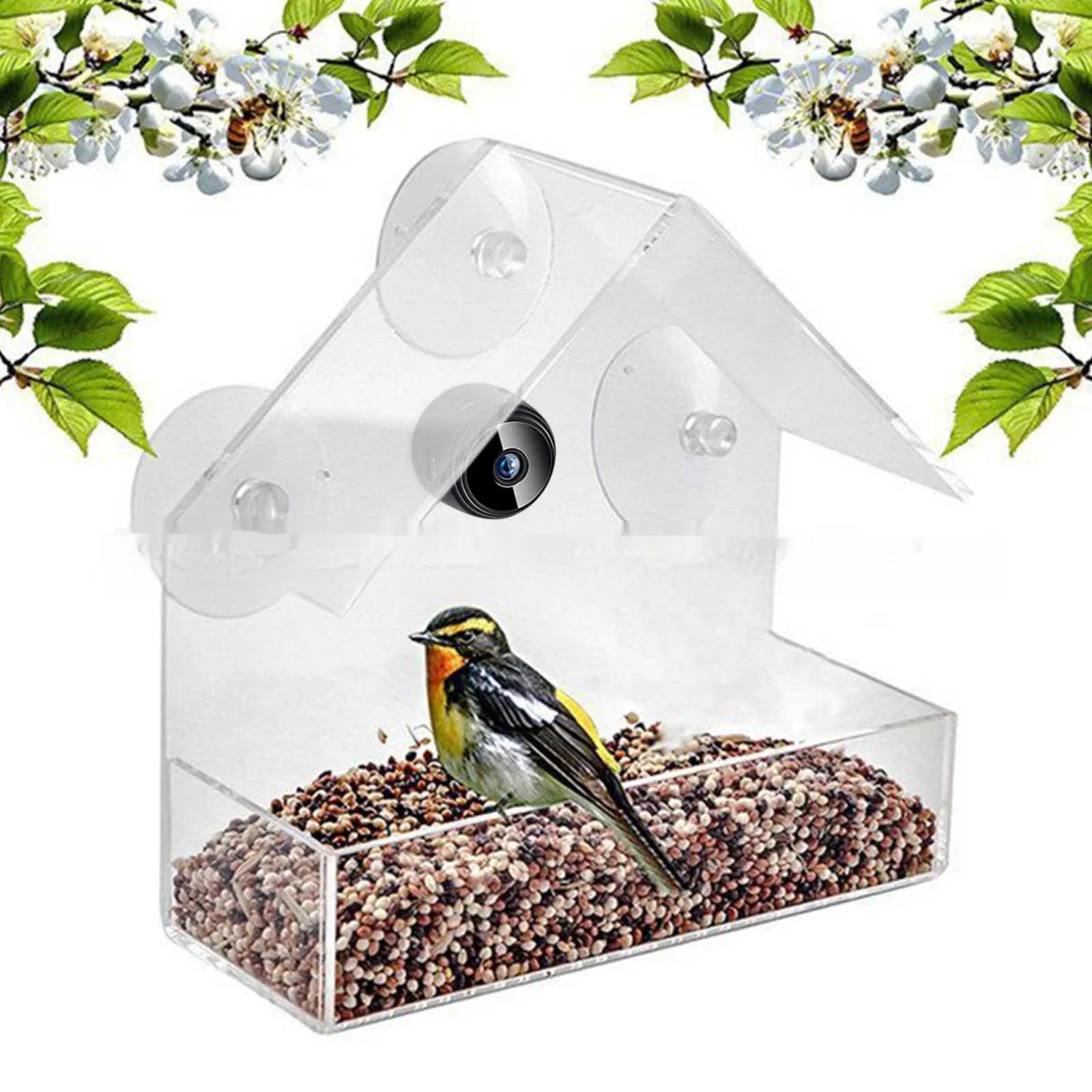 PetroNexus™ Smart Outdoor Pet Feeder with HD Camera — Real-Time Monitoring