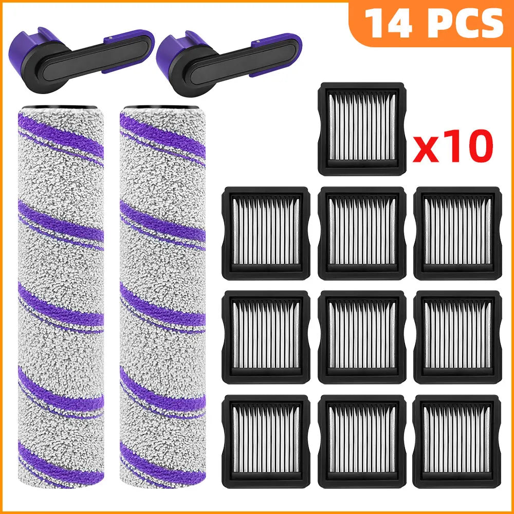 Compatible For Narwal S30 , Narwal S30 Pro Vacuum Parts Main Roller brush HEPA Filter brush handle Replacement Accessories
