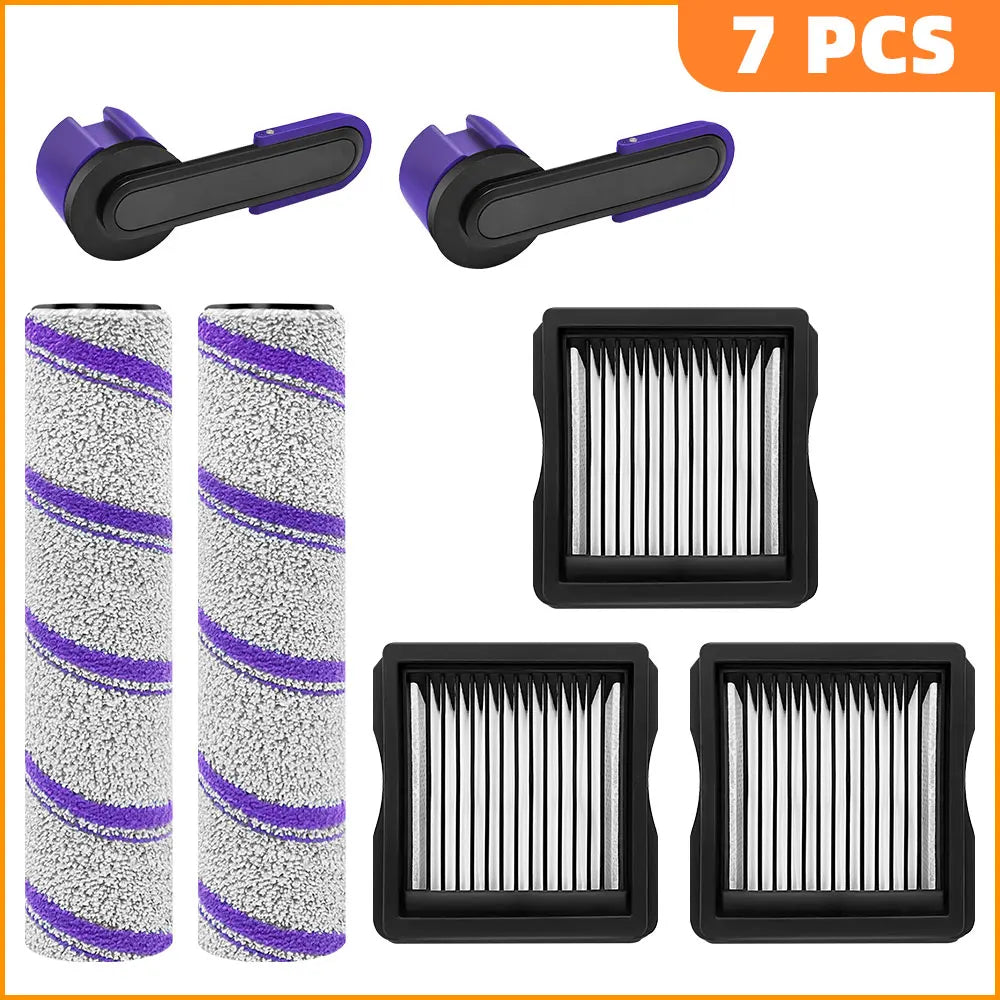 Compatible For Narwal S30 , Narwal S30 Pro Vacuum Parts Main Roller brush HEPA Filter brush handle Replacement Accessories
