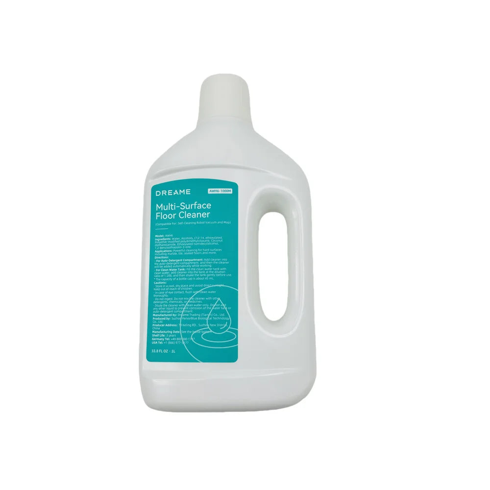 Original Floor Cleaning Solution for Dreame X40 Ultra X30 Ultra Vacuum Cleaner Parts Detergent Cleaning Fluid Mops Antibacterial
