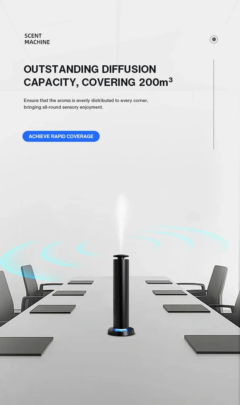 NAMSTE Smart Aroma Diffuser Essential Oil Diffusers Bluetooth Remote Button Control Fragrance Diffuser Scent Air Machine Home