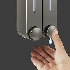 2026 New Liquid Soap Dispenser Wall Mount, 1 Chamber Bathroom Shower Pump Dispenser,Press Manually Lotion Soap Dispenser Use