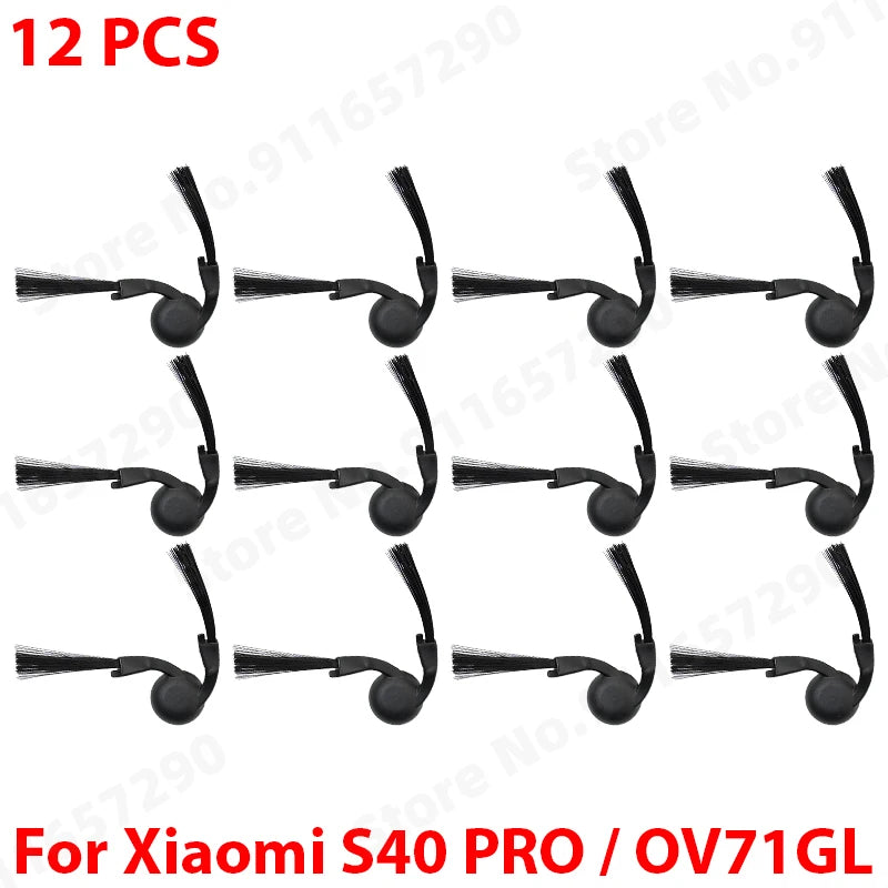 For Xiaomi Robot Vacuum S40 Pro OV71GL Vacuum Cleaner Replacement Spare Parts Main Side Brush HEPA Filter Mop Cloth Accessories