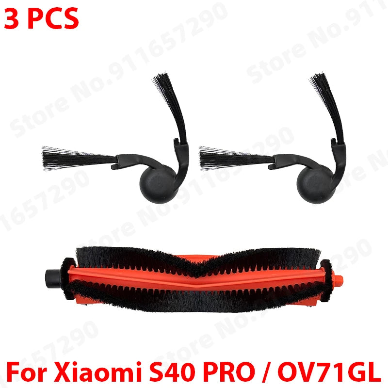 For Xiaomi Robot Vacuum S40 Pro OV71GL Vacuum Cleaner Replacement Spare Parts Main Side Brush HEPA Filter Mop Cloth Accessories