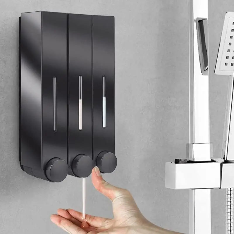2026 New Liquid Soap Dispenser Wall Mount, 1 Chamber Bathroom Shower Pump Dispenser,Press Manually Lotion Soap Dispenser Use