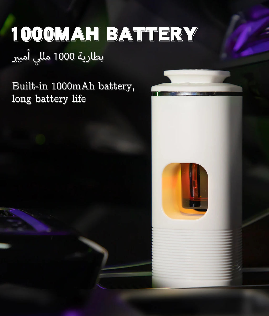 Namste Car Air Freshener 10ML USB Charging 7 Color Atmosphere Light Hotel Fragrance Aromatic Oil Diffuser Home Freshener Device
