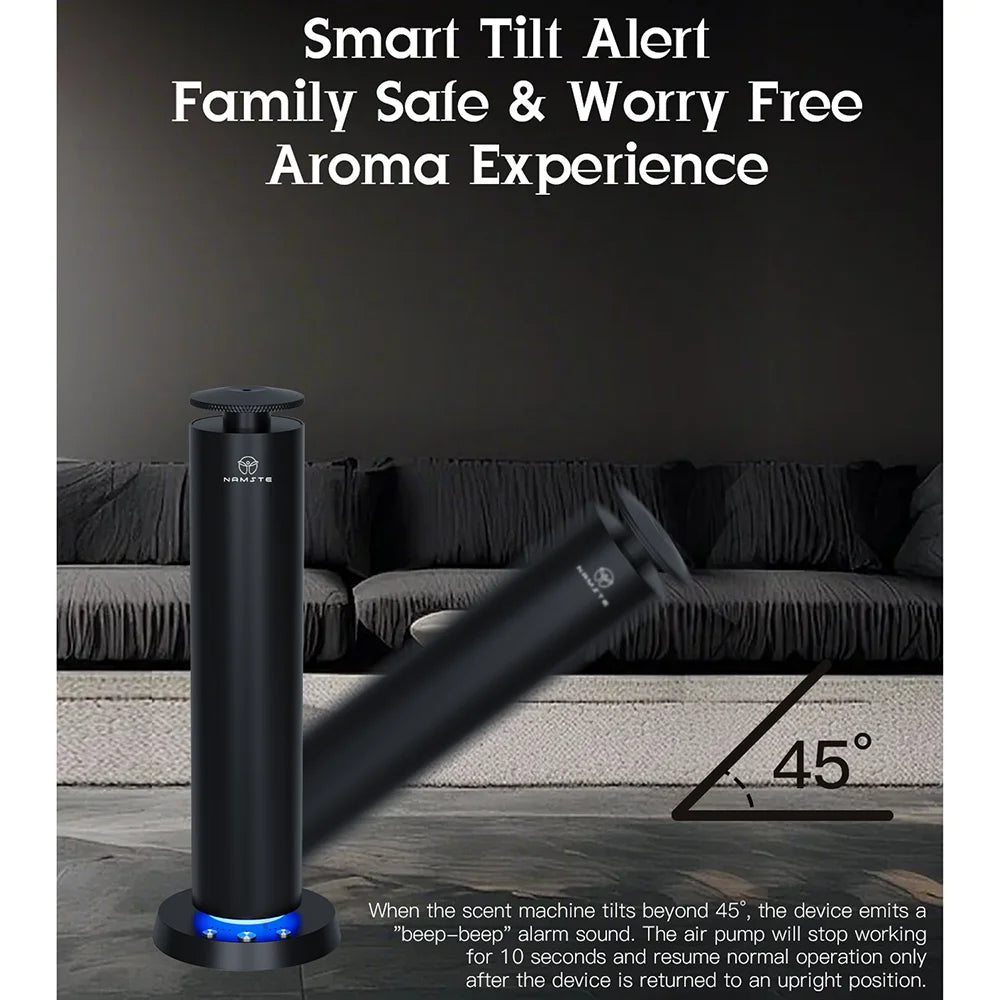NAMSTE Smart Aroma Diffuser Essential Oil Diffusers Bluetooth Remote Button Control Fragrance Diffuser Scent Air Machine Home